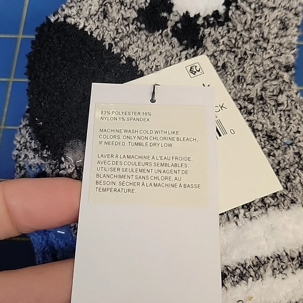Nordstrom Butter Socks Penguin & Pattern Socks Set Of 2 NWT